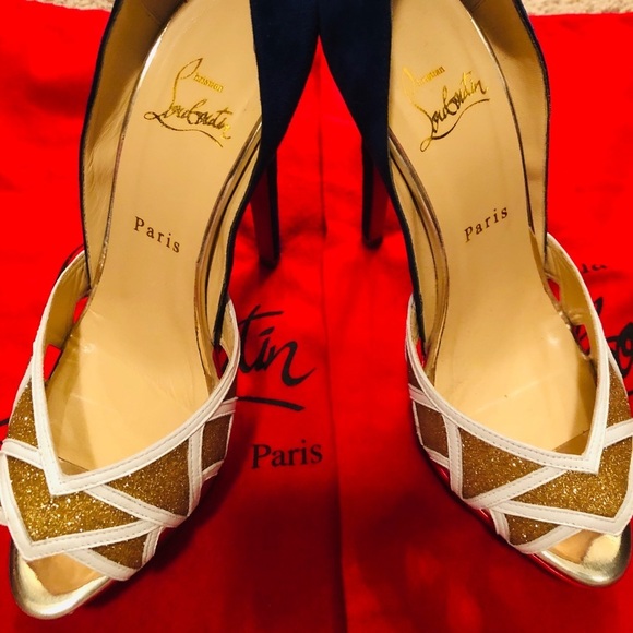 Christian Louboutin Shoes - Christian Louboutin 7.5 only used one time